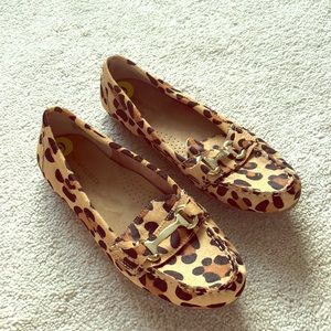 Cynthia Rowley Leopard Driving Moccasin
